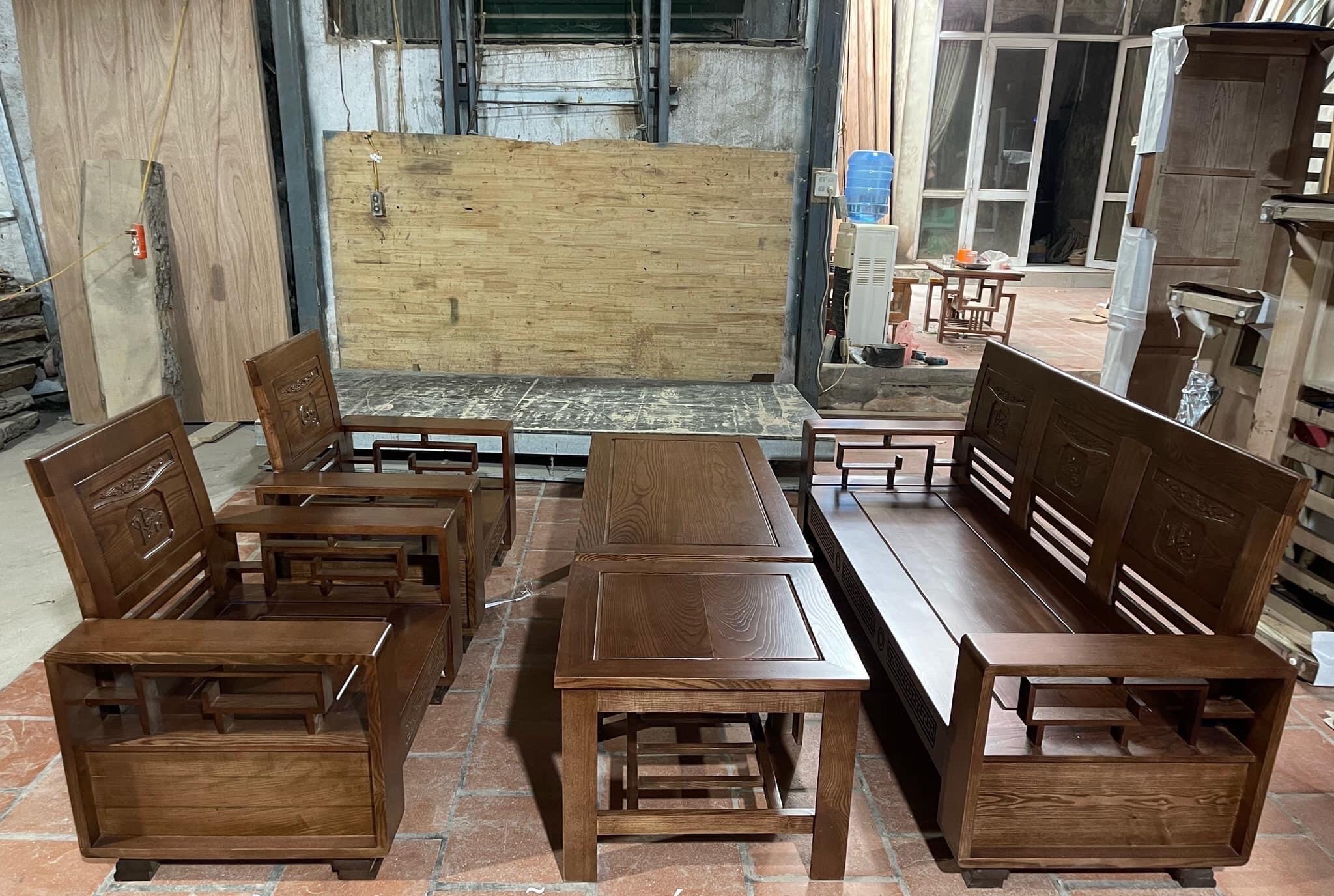 3 bộ bàn ghế gỗ phòng khách giá rẻ nhất hiện nay mua tại xưởng dưới 9 triệu