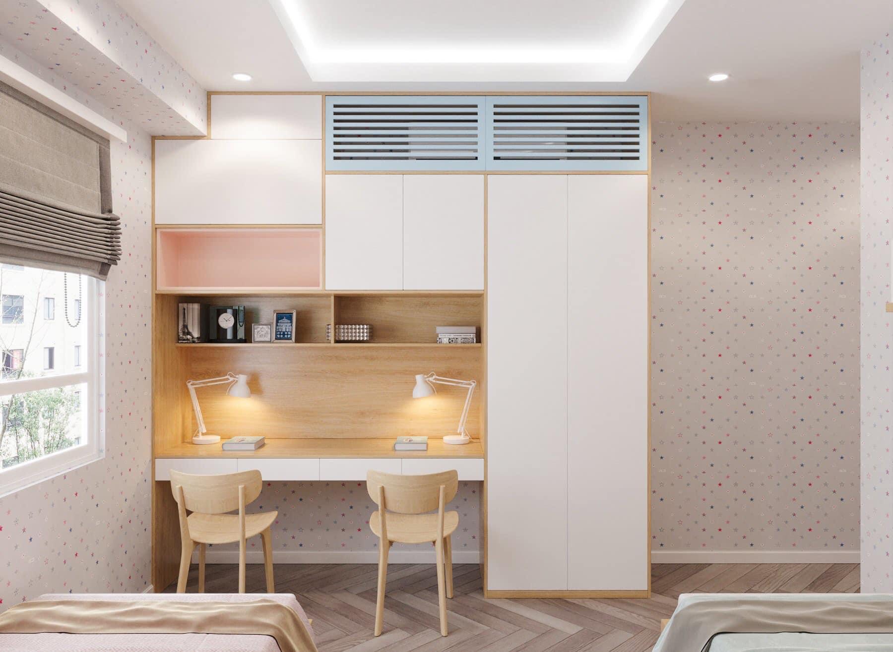 Bàn học sinh trẻ em thông minh CA02