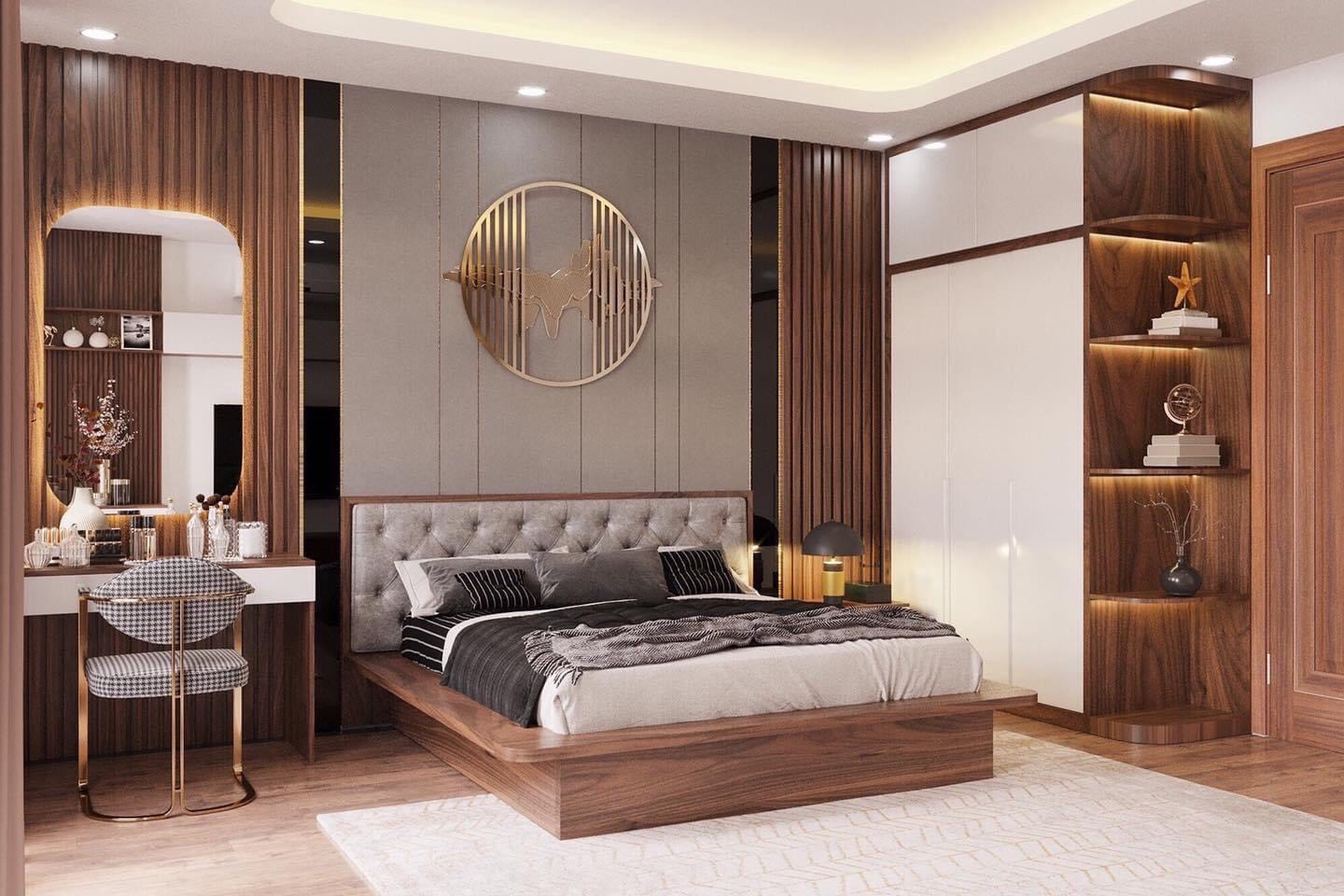 Combo giường tủ phòng ngủ theo yêu cầu