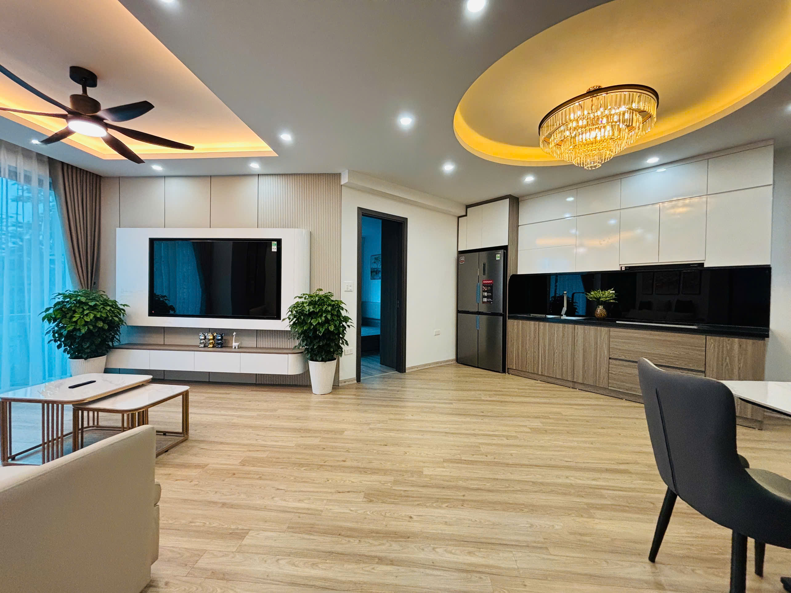 DỰ ÁN THI CÔNG NỘI THẤT CĂN HỘ HIỆN ĐẠI – SUNSHINE GARDEN